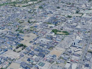 Matsumoto City, Japan (2025) 3D Model preview