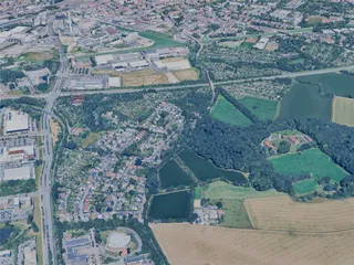 Munster City, Germany (2025) 3D Model preview