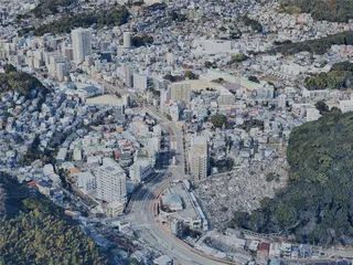 Nagasaki City, Japan (2025) 3D Model preview