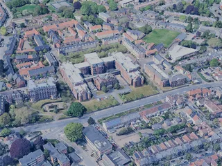 Norwich City, UK (2025) 3D Model preview