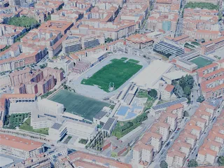 Pamplona City, Spain (2025) 3D Model preview