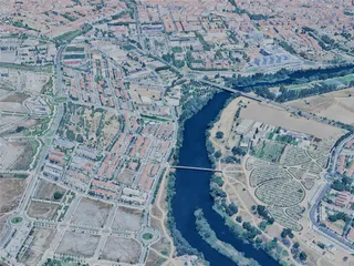 Salamanca City, Spain (2025) 3D Model preview