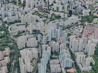 Singapore City, Singapore (2025) 3D Model preview