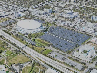 St. Petersburg City, USA (2023) 3D Model preview