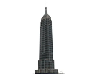 Empire State Building 3D Model preview