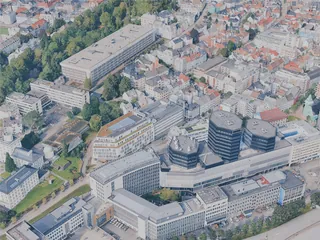 Bergen City, Norway (2025) 3D Model preview