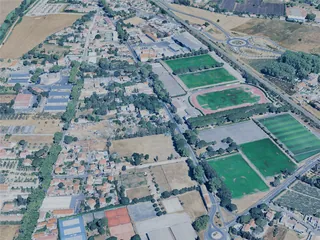 Beziers City, France (2025) 3D Model preview