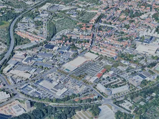 Braunschweig City, Germany (2025) 3D Model preview