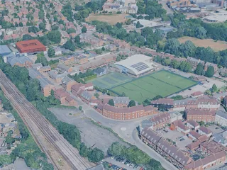 Canterbury City, UK (2025) 3D Model preview
