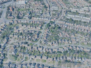 Colchester City, UK (2025) 3D Model preview