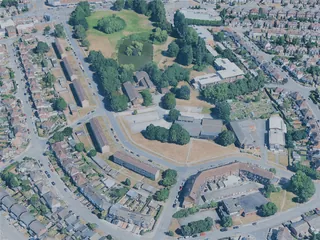 Coventry City, UK (2025) 3D Model preview