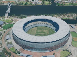 Perth City, Australia (2025) 3D Model preview