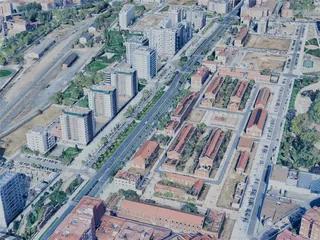 Valladolid City, Spain (2025) 3D Model preview