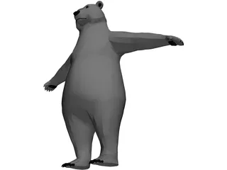 Bear 3D Model preview