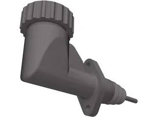 Brake Master Cylinder 3D Model preview