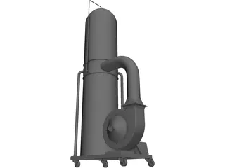 Vacuum Cleaner 3D Model preview