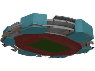 Stadium 3D Model preview