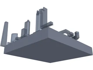 City Centre 3D Model preview