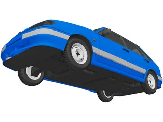VAZ 2114 3D Model preview
