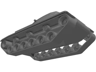 M60A3 3D Model preview