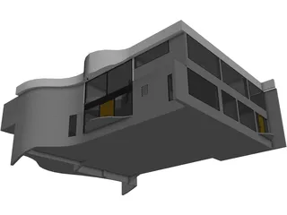 Hamilton House 3D Model preview