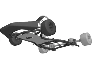 Kart 3D Model preview