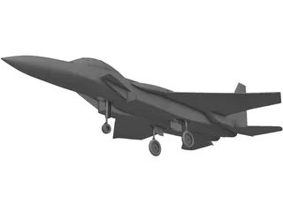 F-15 3D Model preview