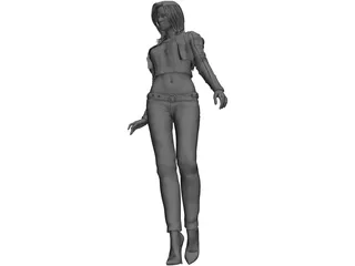 Woman 3D Model preview