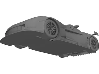 Chevrolet Corvette C6-R 3D Model preview
