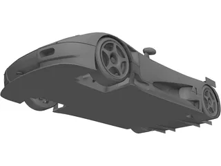 Koenigsegg CCGT 3D Model preview