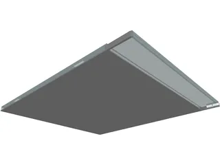 CD Case Jewel Slim 3D Model preview
