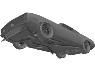 Plymouth AAR Cuda 3D Model preview