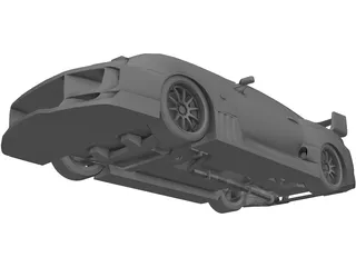 Toyota Supra MK4 3D Model preview