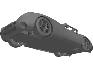 TVR Tuscan Challenge 3D Model preview