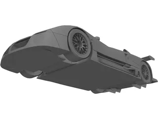 Nissan R390 GT-1 3D Model preview