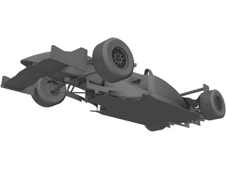 Dallara Formula 3 3D Model preview