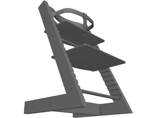 Chair 3D Model preview