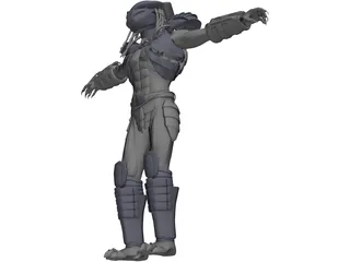 Predator 3D Model preview