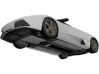 Lamborghini Murcielago LP640 3D Model preview