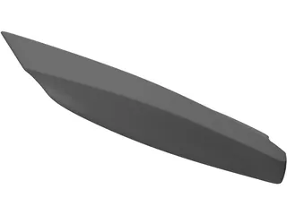 Speedboat 3D Model preview