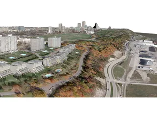 Quebec City 3D Model preview
