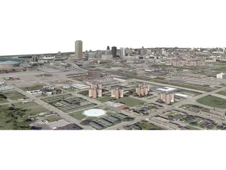 Buffalo City 3D Model preview