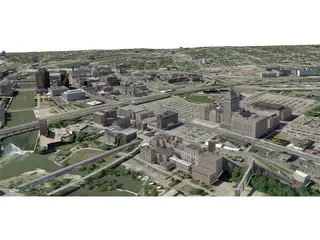 Rochester City 3D Model preview