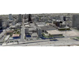 Sacramento City 3D Model preview