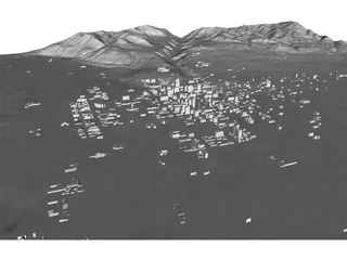 Salt Lake City 3D Model preview