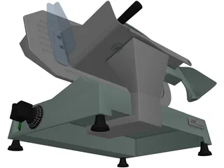 Meat Slicer 3D Model preview