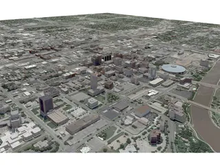 Wichita City 3D Model preview