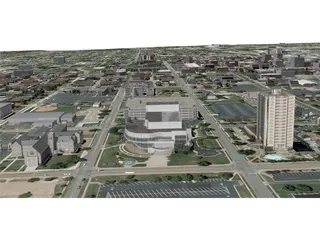 Springfield City 3D Model preview