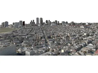 New Orleans City 3D Model preview