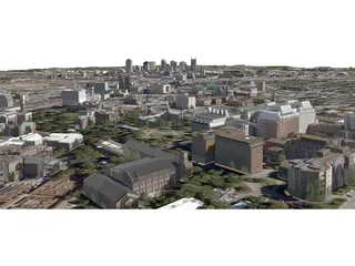 Nashville City 3D Model preview